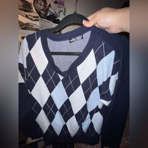 Cute Comfy Plaid Sweater